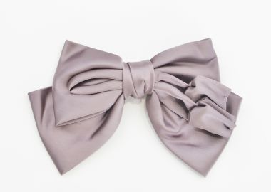 Κοκαλάκι μαλλιών με σατέν φιόγκο - MAT FASHION - 