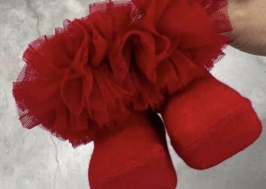 ΚΟΚΚΙΝΑ ΤΟΥΛΙΝΑ ΚΑΛΤΣΑΚΙΑ - TUTU SOCKS -  - 