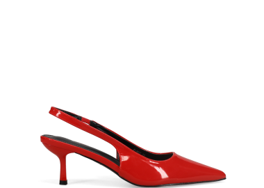 Κόκκινη εξώφτερνη γόβα - MIGATO - 