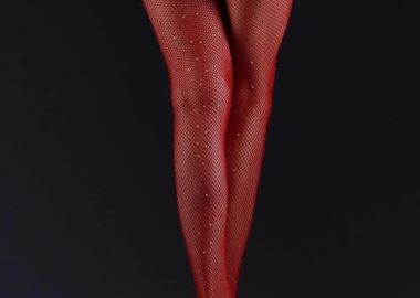 ΚΟΚΚΙΝΟ ΚΑΛΣΟΝ ΜΕ ΣΤΡΑΣ- DIAMOND - fashionroom - 