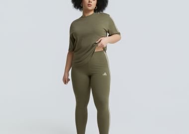 Κολάν Essentials 3-Stripes Cotton Leggings - ADIDAS - 