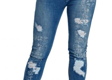 Κολάν Freddy Wr.Up. Skinny Regular Rise In Distressed Denim WRUP1RF803-J0Y Γυναικείο - Freddy - 