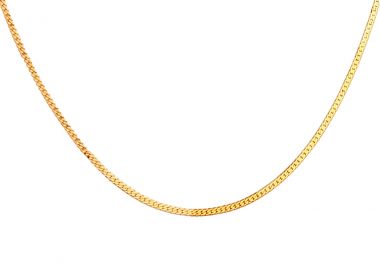 Κολιέ αλυσίδα από ανοξείδωτο ατσάλι σε χρυσή απόχρωση -  - 