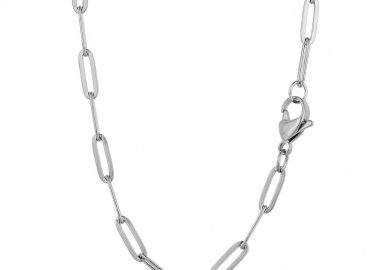 Κολιέ Αλυσίδα Από Ανοξείδωτο Ατσάλι TA17123 40cm - AMOR AMOR - 