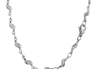 Κολιέ Αλυσίδα Από Ανοξείδωτο Ατσάλι TA17136 55cm - AMOR AMOR - 