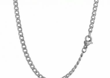 Κολιέ Αλυσίδα Από Ανοξείδωτο Ατσάλι TA17198 50cm - AMOR AMOR - 