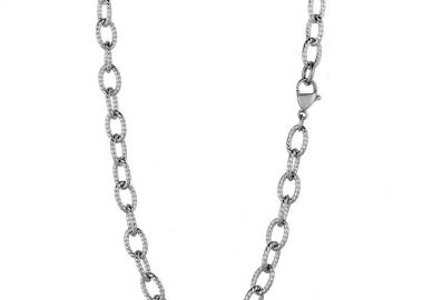 Κολιέ Αλυσίδα Από Ανοξείδωτο Ατσάλι TA17918 55cm - AMOR AMOR - 