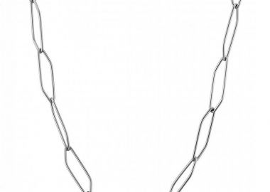 Κολίε Αλυσίδα Από Ατσάλι AS13795 - AMOR AMOR - 