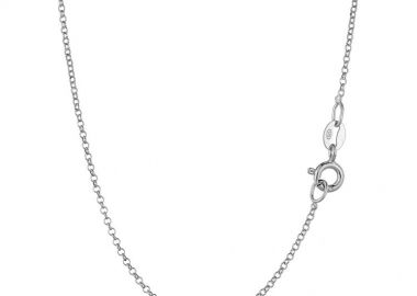 Κολιέ Αλυσίδα Cable Από Ασήμι 925 TA18944 50cm - AMOR AMOR - 