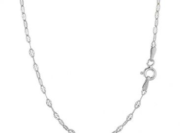 Κολιέ Αλυσίδα Cable Από Ασήμι 925 TA18959 45cm - AMOR AMOR - 