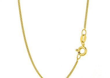 Κολιέ Αλυσίδα Gourmet Από Ασήμι 925 Επιχρυσωμένο TA18948 50cm - AMOR AMOR - 