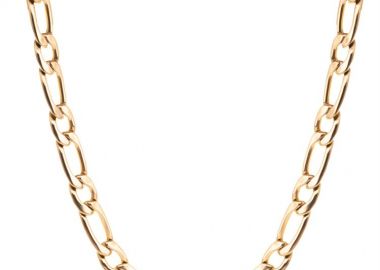 Κολιέ αλυσίδα γυναικεία από επιχρυσωμένο ατσάλι -  - 