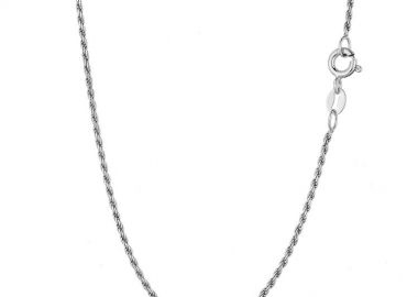 Κολιέ Αλυσίδα Rope Από Ασήμι 925 TA18973 40cm - AMOR AMOR - 