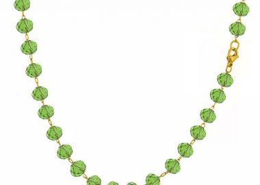 Κολιέ Αλυσίδα Ροζάριο Από Ανοξείδωτο Ατσάλι Επιχρυσωμένο 24Κ TA15237 55cm - AMOR AMOR - 