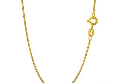 Κολιέ Αλυσίδα Veneziana Από Ασήμι 925 Επιχρυσωμένο TA18970 50cm - AMOR AMOR - 