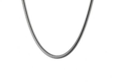 Κολιέ Από Ανοξείδωτο Ατσάλι AS14230 - AMOR AMOR - 