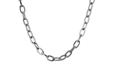 Κολιέ Από Ανοξείδωτο Ατσάλι AS14234 - AMOR AMOR - 