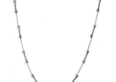 Κολιέ Από Ανοξείδωτο Ατσάλι AS18918 - AMOR AMOR - 