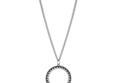 Κολιέ Από Ανοξείδωτο Ατσάλι Και Ορείχαλκο AA17617 - AMOR AMOR - 