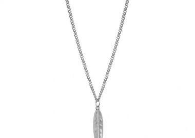 Κολιέ Από Ανοξείδωτο Ατσάλι Και Ορείχαλκο AA17633 - AMOR AMOR - 