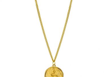 Κολιέ Από Ανοξείδωτο Ατσάλι Και Ορείχαλκο Επιχρυσωμένο 24Κ Με Φίδι AA17632 - AMOR AMOR - 