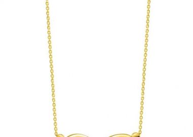 Κολιέ Από Ασήμι 925 Επιχρυσωμένο 'Mama' Σε Άπειρο EX17043 - AMOR AMOR - 