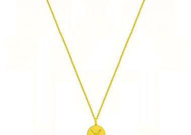 Κολιέ Από Ασήμι 925 Επιχρυσωμένο 24Κ Με Το Ζώδιο Του Ταύρου DM11496 - AMOR AMOR - 