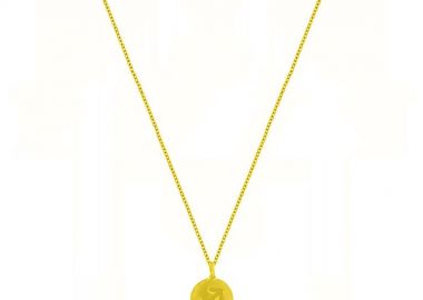 Κολιέ Από Ασήμι 925 Επιχρυσωμένο 24Κ Με Το Ζώδιο Του Τοξότη DM11517 - AMOR AMOR - 