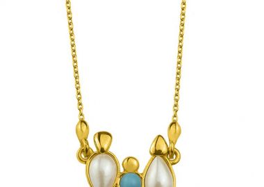 Κολιέ Από Ασήμι 925 Επιχρυσωμένο Με Οικογένεια, Μητέρα, Πατέρα Και Γιό EX11013 - AMOR AMOR - 