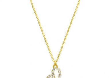 Κολιέ Από Ασήμι 925 Επιχρυσωμένο Με Το Ζώδιο Του Λέοντα EX16522 - AMOR AMOR - 