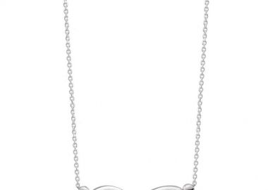 Κολιέ Από Ασήμι 925 Επιπλατινωμένο 'Mama' Σε Άπειρο EX17042 - AMOR AMOR - 