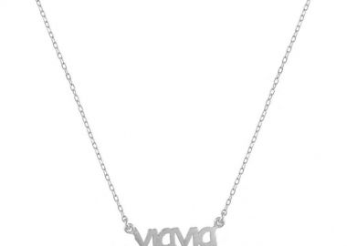 Κολιέ Από Ασήμι 925 Επιπλατινωμένο γιαγιά SU19246 - AMOR AMOR - 