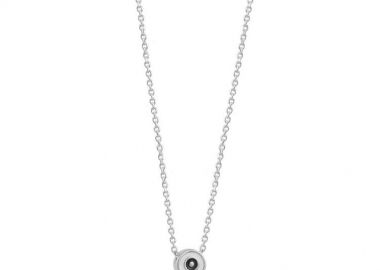 Κολιέ Από Ασήμι 925 Επιπλατινωμένο Με Ματάκι EX16975 - AMOR AMOR - 