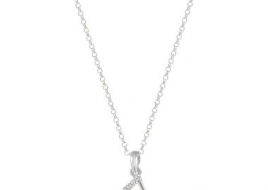 Κολιέ Από Ασήμι 925 Επιπλατινωμένο Με Νότα EX10864 - AMOR AMOR - 