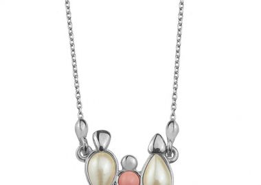 Κολιέ Από Ασήμι 925 Επιπλατινωμένο Με Οικογένεια, Μητέρα, Πατέρα Και Κόρη EX11009 - AMOR AMOR - 