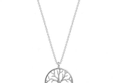 Κολιέ Από Ασήμι 925 Επιπλατινωμένο Με Το Δέντρο Της Ζωής EX18464 - AMOR AMOR - 
