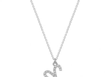 Κολιέ Από Ασήμι 925 Επιπλατινωμένο Με Το Ζώδιο Του Κριού EX16509 - AMOR AMOR - 