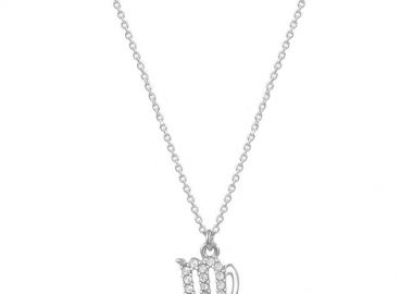 Κολιέ Από Ασήμι 925 Επιπλατινωμένο Με Το Ζώδιο Του Παρθένου EX16524 - AMOR AMOR - 