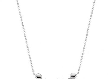 Κολιέ Από Ασήμι 925 Επιπλατινωμένο Νονά EX18598 - AMOR AMOR - 