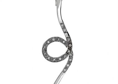 Κολιέ από ασήμι 925 γυναικείο με αλυσίδα με πέτρες ζιργκόν -  - 