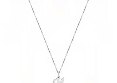 Κολιέ Από Ασήμι 925 Με Μονόγραμμα DM11531 - AMOR AMOR - 