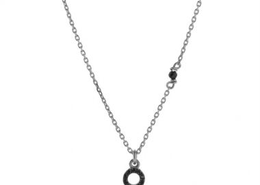 Κολιέ από ασήμι 925 με πέτρες ζιργκόν με το σύμβολο της γυναίκας -  - 