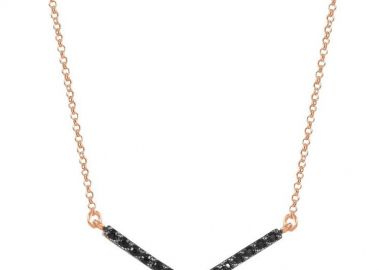 Κολιέ Από Ασήμι 925 Ροζ Επιχρυσωμένο EX18621 - AMOR AMOR - 