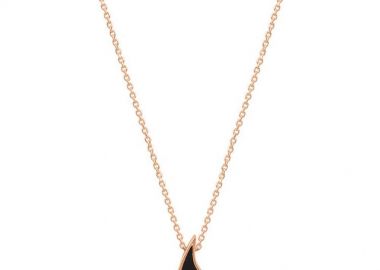 Κολιέ Από Ασήμι 925 Ροζ Επιχρυσωμένο Με Ματάκι EX16955 - AMOR AMOR - 