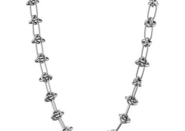 Κολίε Από Ατσάλι AS13680 - AMOR AMOR - 