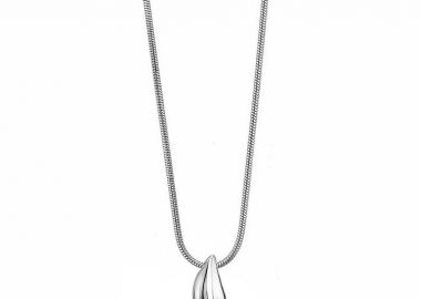 Κολίε Από Ατσάλι Drop Small AA12991 - AMOR AMOR - 