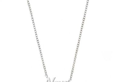 Κολίε Από Ατσάλι Νονά MI13594 - AMOR AMOR - 