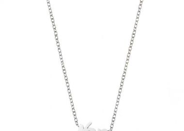 Κολίε Από Ατσάλι Νονά MI13600 - AMOR AMOR - 