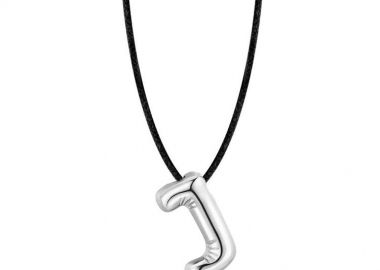 Κολιέ Από Κορδόνι Με Μονόγραμμα Balloon Από Ατσάλι MI13570 - AMOR AMOR - 