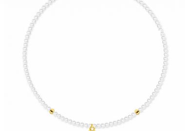 Κολιέ Από Μαργαριτάρια Με Ματάκι AA12707 - AMOR AMOR - 